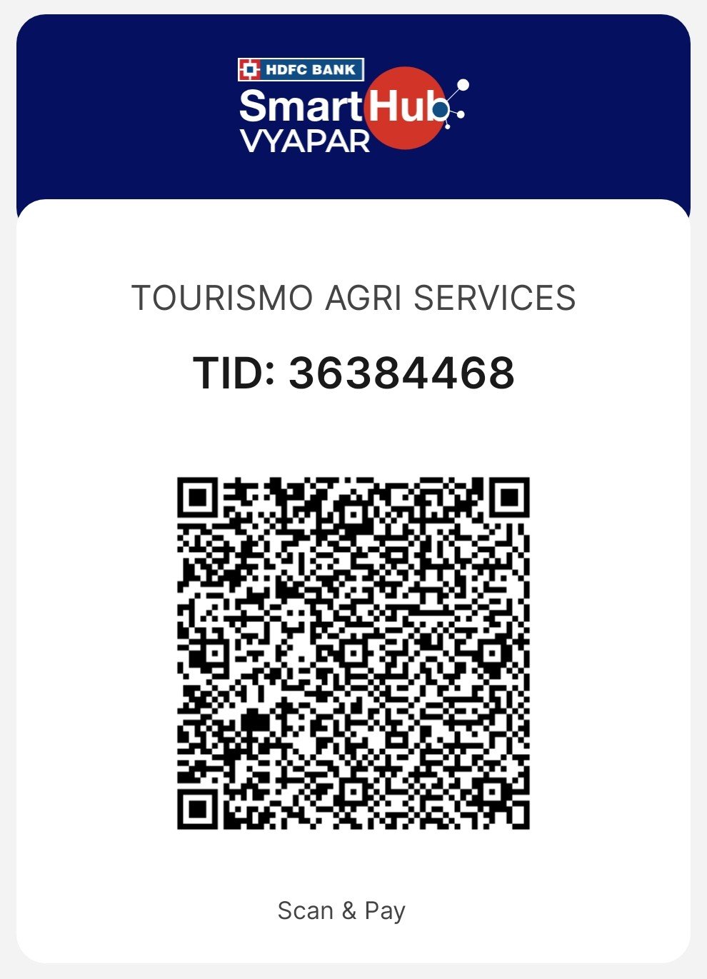 Payment QR code