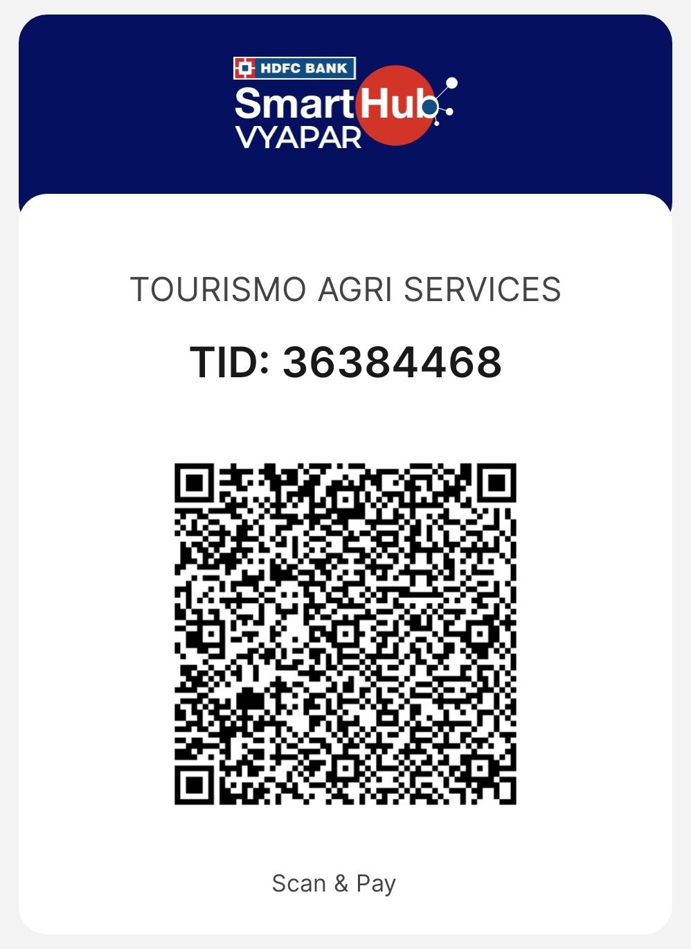 Payment QR code